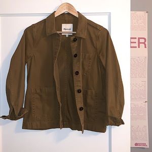 MADEWELL brown denim lightweight jacket